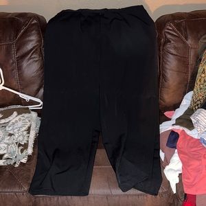 Black Sag Harbor slacks. Size 18W.